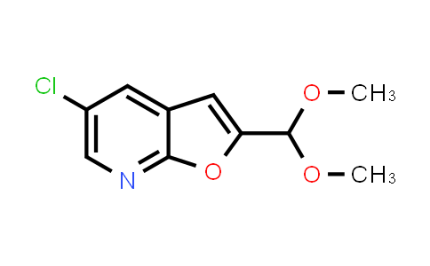 5-Chloro-2-(dimethoxymethyl)furo[2,3-b]pyridine