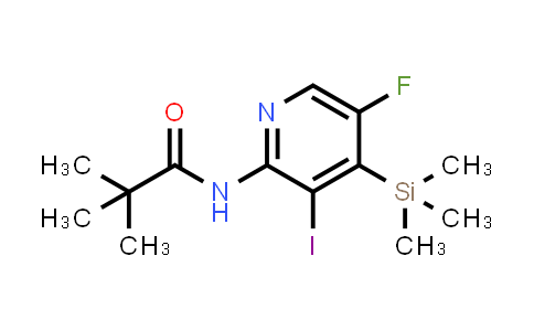 N-(5-Fluoro-3-iodo-4-(trimethylsilyl)pyridin-2-yl)pivalamide