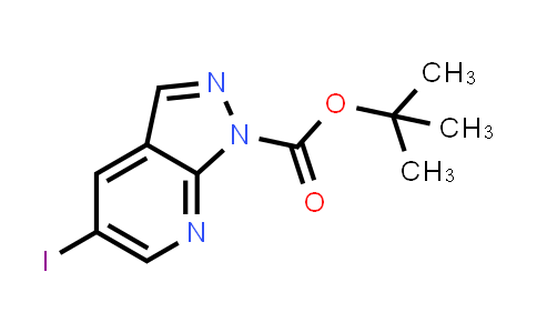 tert-Butyl 5-iodo-1H-pyrazolo[3,4-b]pyridine-1-carboxylate