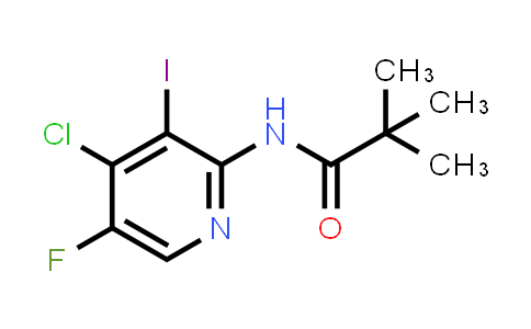 N-(4-Chloro-5-fluoro-3-iodopyridin-2-yl)pivalamide