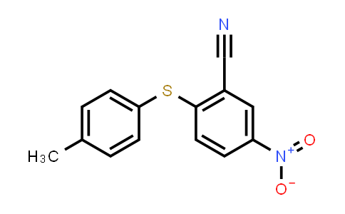 2-[(4-Methylphenyl)sulfanyl]-5-nitrobenzonitrile