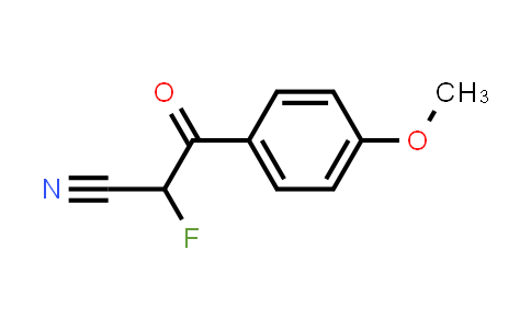 2-Fluoro-3-(4-methoxyphenyl)-3-oxopropanenitrile