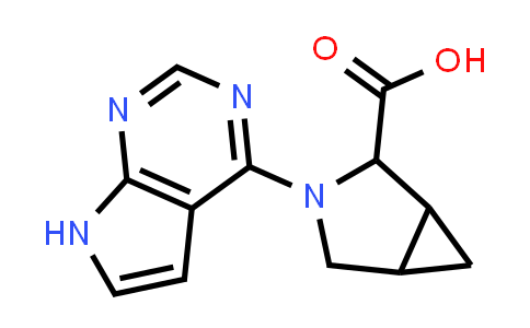 3-{7H-Pyrrolo[2,3-d]pyrimidin-4-yl}-3-azabicyclo-[3.1.0]hexane-2-carboxylic acid