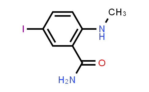 5-Iodo-2-(methylamino)benzamide