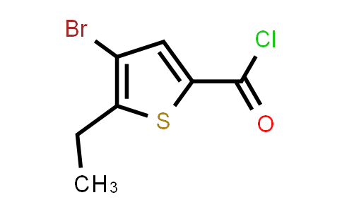 4-Bromo-5-ethylthiophene-2-carbonyl chloride