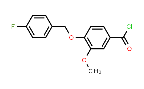 4-[(4-Fluorobenzyl)oxy]-3-methoxybenzoyl chloride