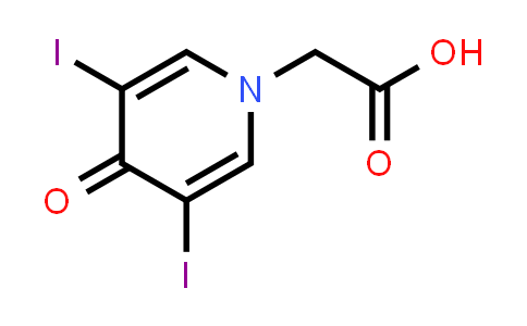 (3,5-Diiodo-4-oxopyridin-1(4H)-yl)acetic acid