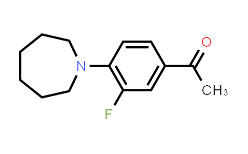 1-(4-Azepan-1-yl-3-fluorophenyl)ethanone