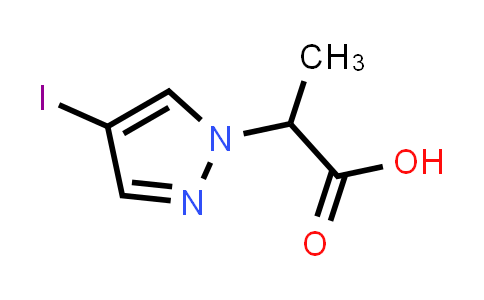 2-(4-Iodo-1H-pyrazol-1-yl)propanoic acid