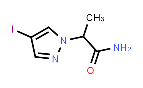 2-(4-Iodo-1H-pyrazol-1-yl)propanamide