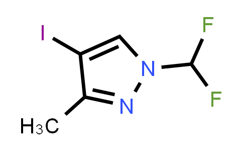 1-(Difluoromethyl)-4-iodo-3-methyl-1H-pyrazole