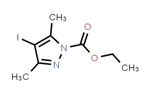 Ethyl 4-iodo-3,5-dimethyl-1H-pyrazole-1-carboxylate