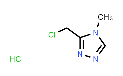 3-(Chloromethyl)-4-methyl-4H-1,2,4-triazole hydrochloride