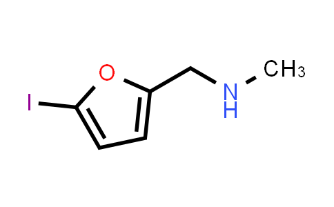 N-[(5-Iodo-2-furyl)methyl]-N-methylamine