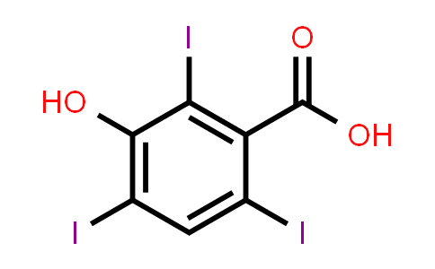 3-Hydroxy-2,4,6-triiodobenzoic acid