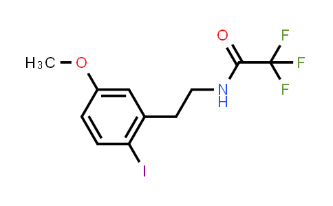 2,2,2-Trifluoro-N-[2-(2-iodo-5-methoxyphenyl)ethyl]acetamide