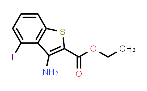 Ethyl 3-amino-4-iodo-1-benzothiophene-2-carboxylate