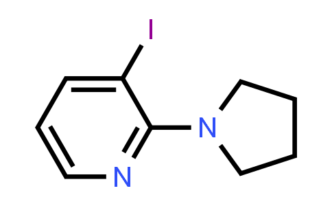 3-Iodo-2-pyrrolidin-1-ylpyridine