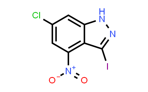 6-Chloro-3-iodo-4-nitro-1H-indazole