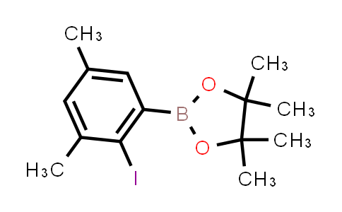 2-(2-Iodo-3,5-dimethylphenyl)-4,4,5,5-tetramethyl-1,3,2-dioxaborolane