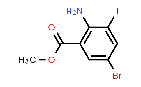 Methyl 2-amino-5-bromo-3-iodobenzoate