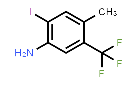 2-Iodo-4-methyl-5-(trifluoromethyl)aniline