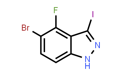 5-Bromo-4-fluoro-3-iodo-1H-indazole