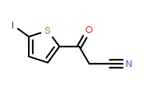 3-(5-Iodothiophen-2-yl)-3-oxopropanenitrile