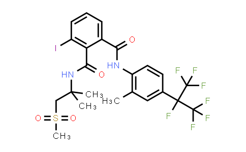 3-Iodo-N2-(2-methyl-1-(methylsulfonyl)propan-2-yl)-N1-(2-methyl-4-(perfluoropropan-2-yl)phenyl)phthalamide