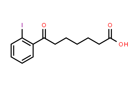 7-(2-Iodophenyl)-7-oxoheptanoic acid