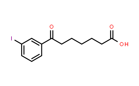 7-(3-Iodophenyl)-7-oxoheptanoic acid