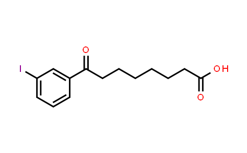 8-(3-Iodophenyl)-8-oxooctanoic acid