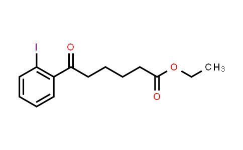 Ethyl 6-(2-iodophenyl)-6-oxohexanoate