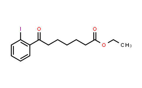 Ethyl 7-(2-iodophenyl)-7-oxoheptanoate