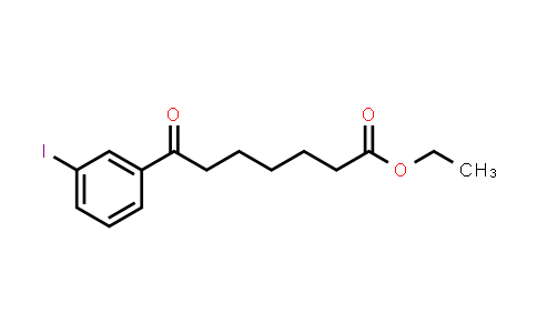 Ethyl 7-(3-iodophenyl)-7-oxoheptanoate