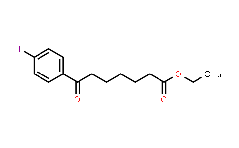 Ethyl 7-(4-iodophenyl)-7-oxoheptanoate