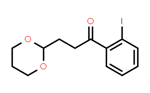 3-(1,3-Dioxan-2-yl)-2'-iodopropiophenone