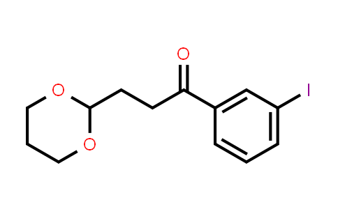 3-(1,3-Dioxan-2-yl)-3'-iodopropiophenone