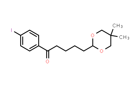 5-(5,5-Dimethyl-1,3-dioxan-2-yl)-4'-iodovalerophenone