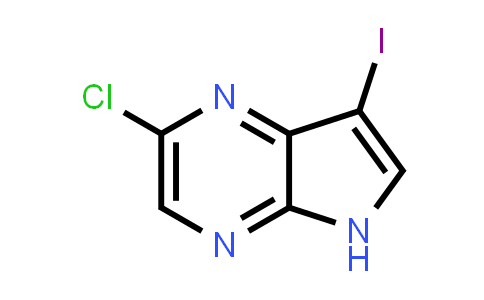 2-Chloro-7-iodo-5H-pyrrolo[2,3-b]pyrazine