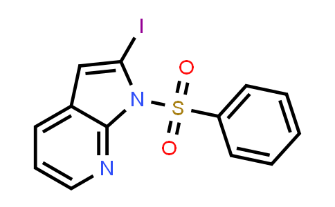 2-Iodo-1-(phenylsulfonyl)-7-azaindole