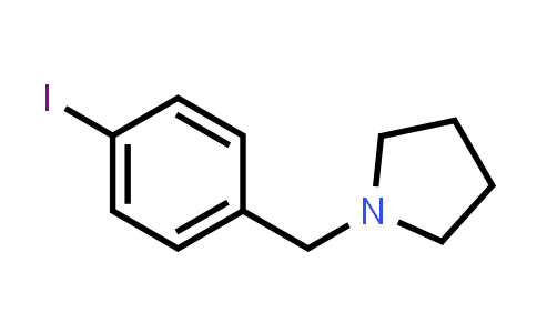 1-(4-Iodobenzyl)pyrrolidine