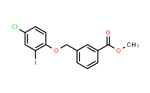 Methyl 3-[(4-chloro-2-iodophenoxy)methyl]benzoate