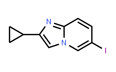 2-Cyclopropyl-6-iodoimidazo[1,2-a]pyridine