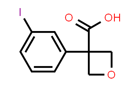 3-(3-Iodophenyl)oxetane-3-carboxylic acid