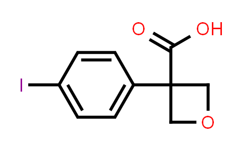 3-(4-Iodophenyl)oxetane-3-carboxylic acid