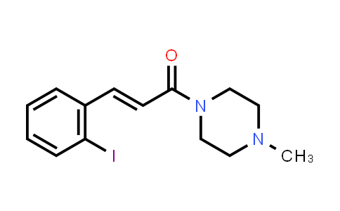 (2E)-3-(2-Iodophenyl)-1-(4-methylpiperazin-1-yl)prop-2-en-1-one