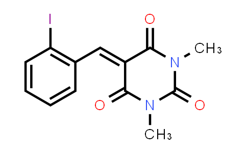 5-[(2-Iodophenyl)methylidene]-1,3-dimethyl-1,3-diazinane-2,4,6-trione