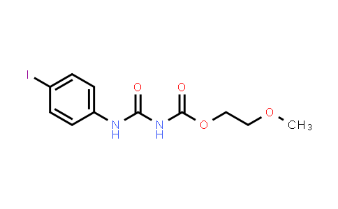 2-Methoxyethyl N-[(4-iodophenyl)-carbamoyl]carbamate