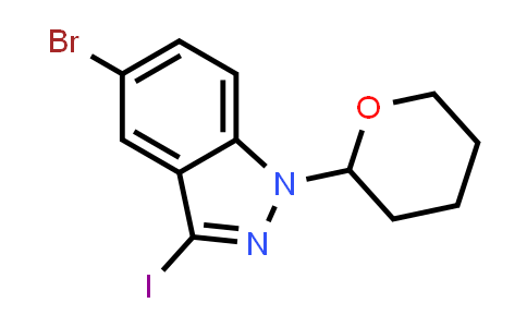 5-Bromo-3-iodo-1-(tetrahydro-2H-pyran-2-yl)-1H-indazole